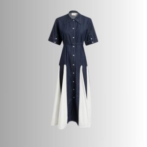 Effervescent Midi Shirt Dress 0010