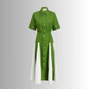 Effervescent Midi Shirt Dress 0011