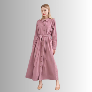 Beautiful Cotton Long Shirt Dress 0032